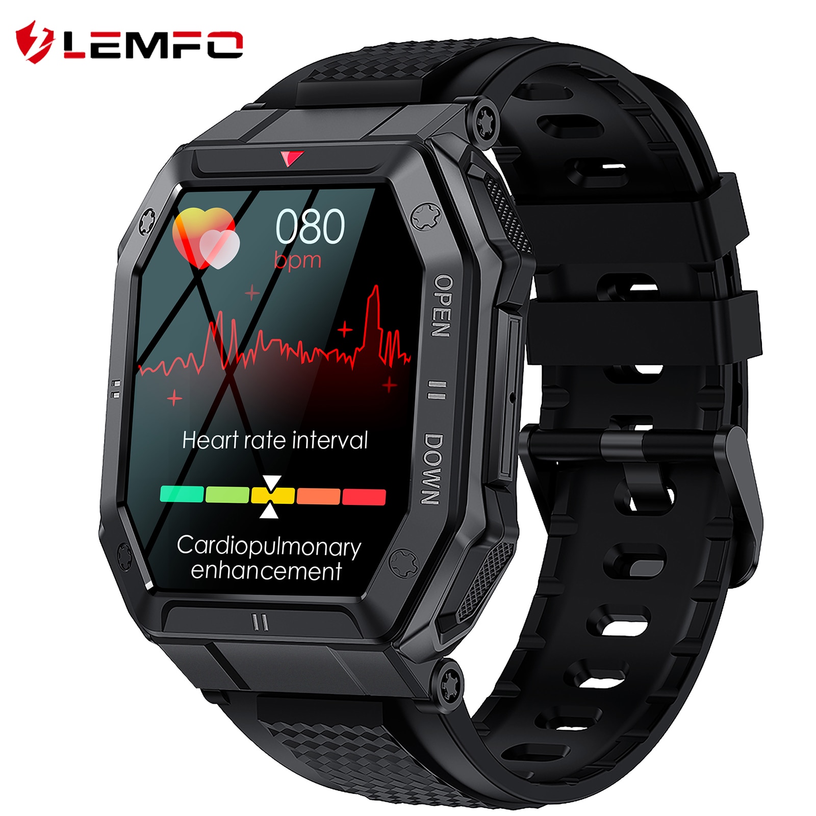 LEMFO Ʈġ ѱ K55 Fitness Sports watche..